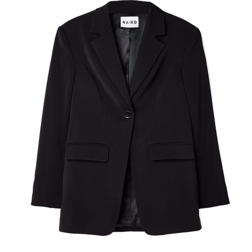 NA-KD Women's Black Blazer